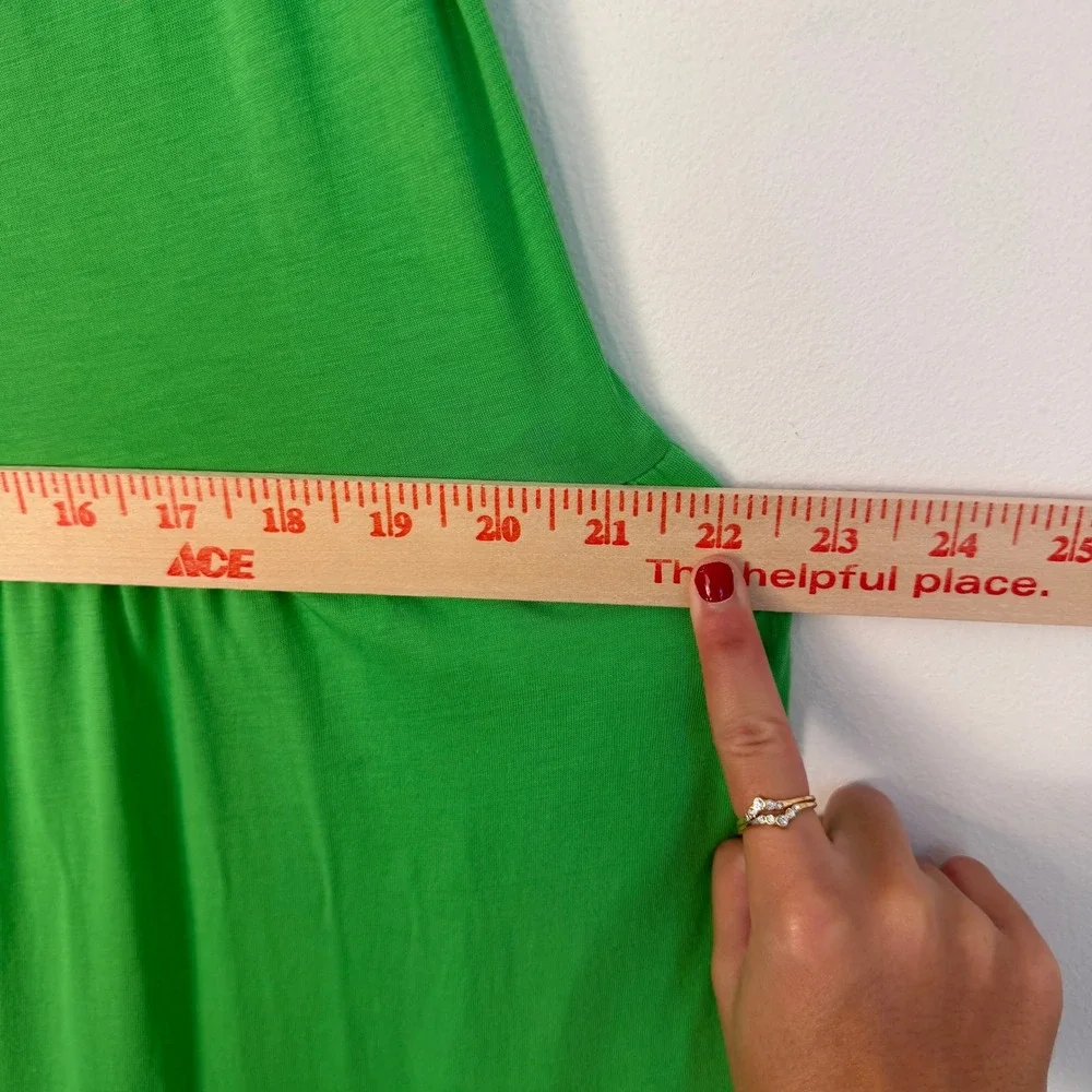 Lilly Pulitzer‎ Maribella Halter Maxi Dress Women Medium Gecko Green Tiered Boho